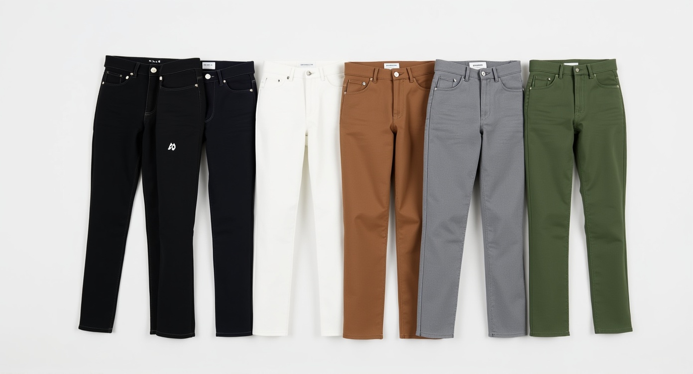 Professional Product Photography Of Premium Mozaic Office Wear Denim Jeans 20260511 170753 0000